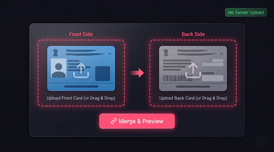ToolsAI Pro Drop and Upload Workspace Interface Mockup